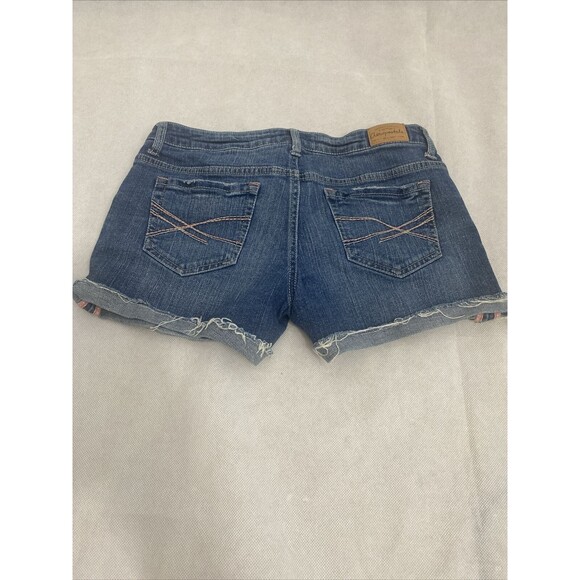 Aeropostale Womens Cut Off Shorts Size 5/6 Distressed denim y2k - Picture 4 of 10